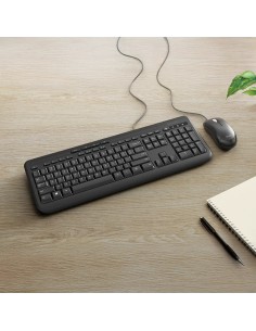Incase Designed by Microsoft Wired Desktop 600 teclado Ratón incluido Universal USB QWERTY Alemán Negro 2
