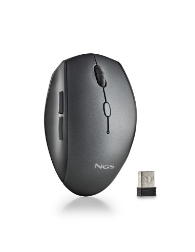 NGS BEE ratón Oficina mano derecha RF inalámbrico Óptico 1600 DPI