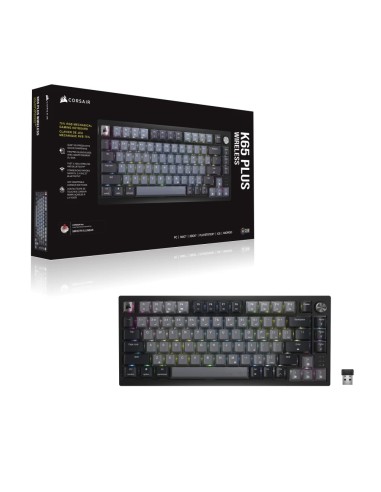 Corsair CH-91D401L-ES teclado Juego USB QWERTY Español Negro