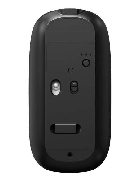 CoolBox RATON W02 IA NEGRO INALAMBRICO RECARGABLE 500MAH RF+BT 1600DPI COPILOT SILENTCLICK
