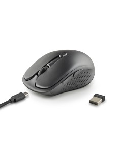 NGS EVO RUST ratón Oficina mano derecha RF inalámbrico Óptico 1600 DPI 2