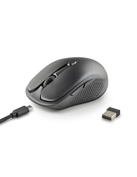 NGS EVO RUST ratón Oficina mano derecha RF inalámbrico Óptico 1600 DPI