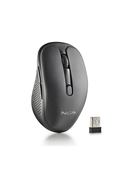 NGS EVO RUST ratón Oficina mano derecha RF inalámbrico Óptico 1600 DPI