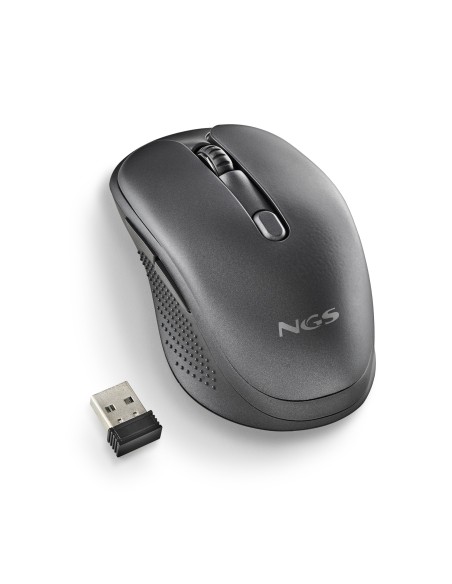 NGS EVO RUST ratón Oficina mano derecha RF inalámbrico Óptico 1600 DPI