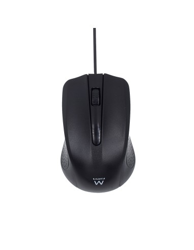 Ewent EW3300 ratón Oficina Ambidextro USB tipo A Óptico 1000 DPI
