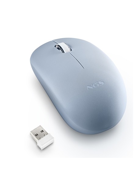 NGS FOG PRO ratón Oficina Ambidextro RF inalámbrico Óptico 1000 DPI