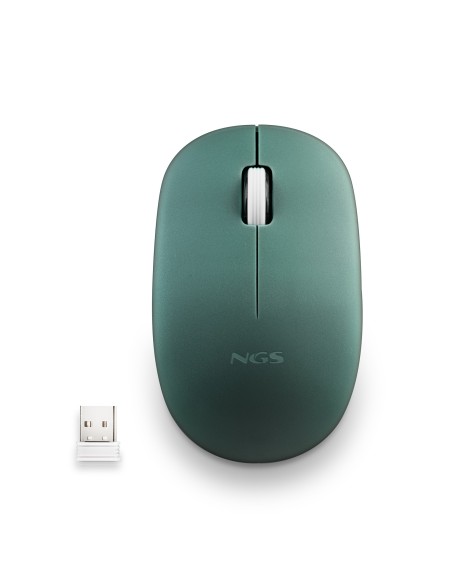 NGS FOG PRO ratón Oficina Ambidextro RF inalámbrico Óptico 1000 DPI