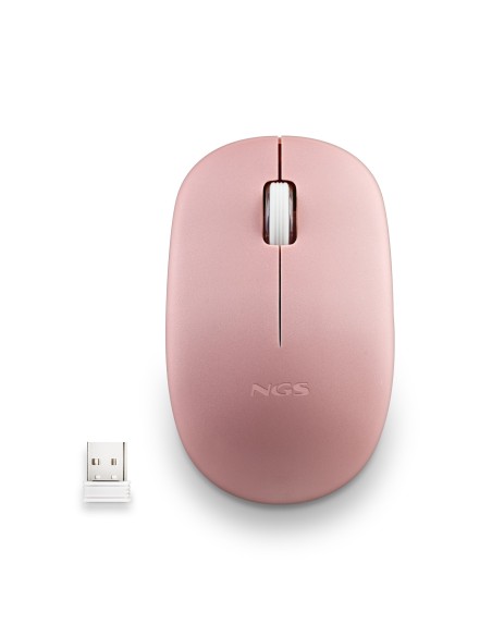 NGS FOG PRO ratón Oficina Ambidextro RF inalámbrico Óptico 1000 DPI