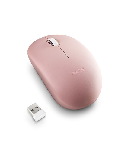 NGS FOG PRO ratón Oficina Ambidextro RF inalámbrico Óptico 1000 DPI