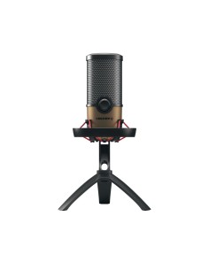 CHERRY UM 9.0 PRO RGB Negro, Cobre Micrófono de superficie para mesa