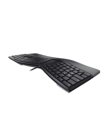 CHERRY KC 4500 ERGO teclado Universal USB QWERTY Español Negro