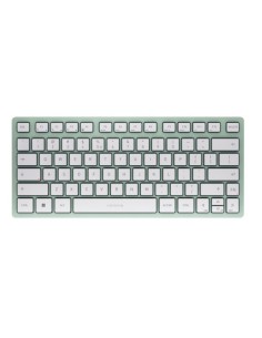 CHERRY KW 7100 MINI BT teclado Universal Bluetooth QWERTY Internacional de EE.UU. Color menta