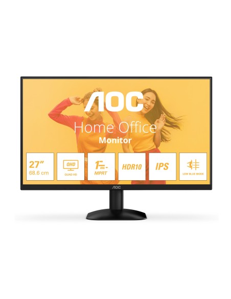 AOC B3 Q27B35E pantalla para PC 68,6 cm (27") 2560 x 1440 Pixeles Quad HD LED Negro