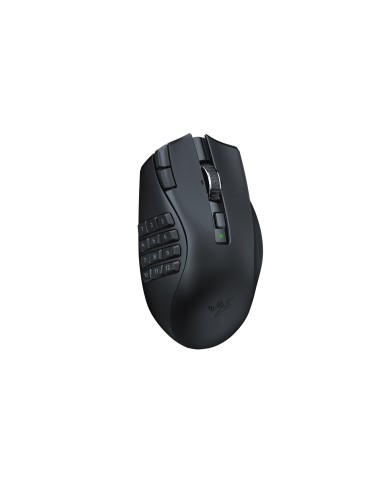 Razer Naga V2 HyperSpeed ratón Juego mano derecha RF Wireless + Bluetooth Óptico 30000 DPI