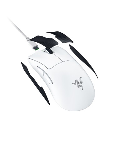 Razer DeathAdder V4 Pro ratón Juego mano derecha RF Wireless + USB Type-A Óptico 45000 DPI