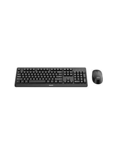 Philips 3000 series SPT6307BL 16 teclado Ratón incluido Universal RF inalámbrico QWERTY Inglés Negro