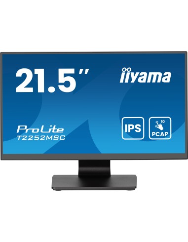 iiyama ProLite T2252MSC-B2AG pantalla para PC 54,6 cm (21.5") 1920 x 1080 Pixeles Full HD LCD Pantalla táctil Negro