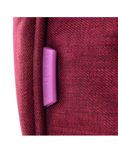 Techair Classic pro 39,6 cm (15.6") Maletín Toploader Rojo