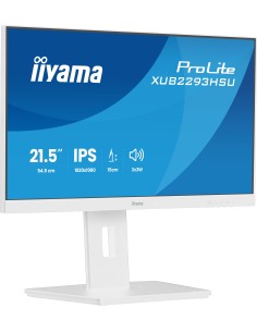 iiyama ProLite XUB2293HSU-W7 pantalla para PC 54,6 cm (21.5") 1920 x 1080 Pixeles Full HD LED Blanco