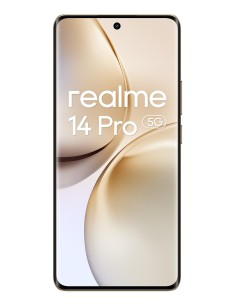 realme 14 Pro 5G 17,2 cm (6.77") SIM doble Android 15 USB Tipo C 8 GB 256 GB 6000 mAh Blanco