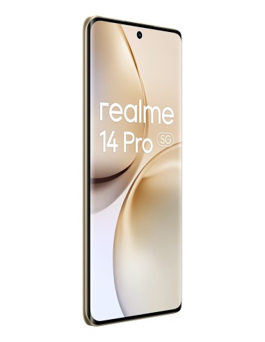 realme 14 Pro 5G 17,2 cm (6.77") SIM doble Android 15 USB Tipo C 8 GB 256 GB 6000 mAh Blanco