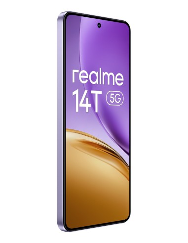 realme 14T 16,9 cm (6.67") Android 15 5G 8 GB 256 GB 6000 mAh Púrpura