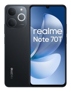 realme Note 70T 17,1 cm (6.74") SIM doble Android 15 4G USB Tipo C 4 GB 256 GB 6000 mAh Negro