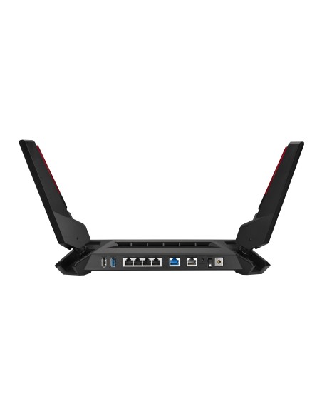 ASUS GT-AX6000 AiMesh router inalámbrico Gigabit Ethernet Doble banda (2,4 GHz   5 GHz) Negro