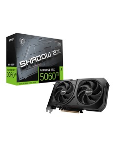 MSI GEFORCE RTX 5060 TI 8G SHADOW 2X OC PLUS tarjeta gráfica NVIDIA 8 GB GDDR7