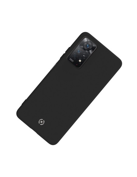 Celly Cromo funda para teléfono móvil 16,9 cm (6.67") Negro