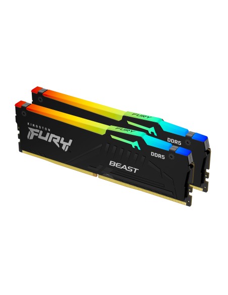 Kingston Technology FURY Beast 32GB 6400MT s DDR5 CL32 DIMM (Kit de 2) RGB EXPO