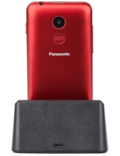 Panasonic KX-TU155EXRN teléfono móvil 6,1 cm (2.4") 102 g Rojo Teléfono con cámara 2