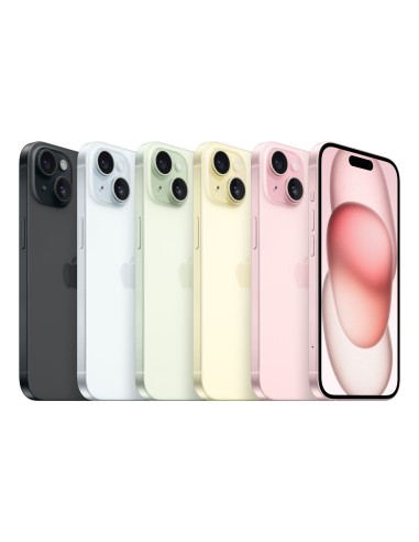 Apple iPhone 15 15,5 cm (6.1") SIM doble iOS 17 5G USB Tipo C 512 GB Azul
