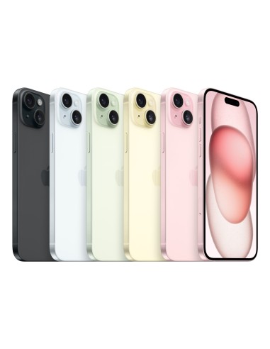 Apple iPhone 15 Plus 17 cm (6.7") SIM doble iOS 17 5G USB Tipo C 128 GB Amarillo