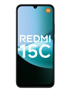 Xiaomi Redmi 15C 17,5 cm (6.9") 4G USB Tipo C 4 GB 256 GB 6000 mAh Negro