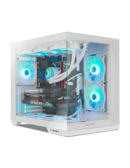 NOX Hummer Astra Neo White Midi Tower Blanco