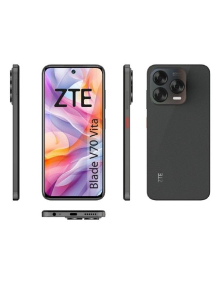 ZTE Blade V70 17 cm (6.7") SIM doble Android 14 4G USB Tipo C 8 GB 256 GB 5000 mAh Gris