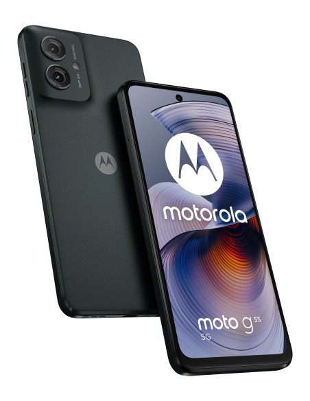 Motorola moto g55 5G 16,5 cm (6.49") SIM doble Android 14 USB Tipo C 8 GB 256 GB 5000 mAh Gris