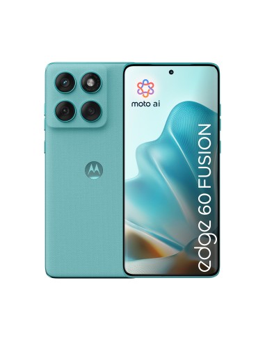 Motorola edge 60 fusion 16,9 cm (6.67") SIM doble Android 15 5G USB Tipo C 8 GB 256 GB 5200 mAh Turquesa