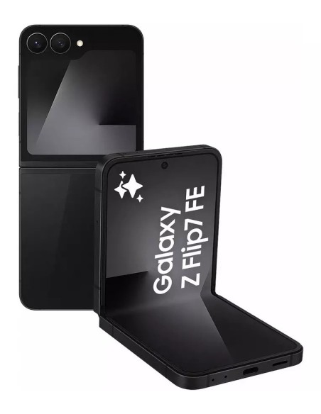Samsung Galaxy Z Flip7 FE 17 cm (6.7") SIM doble Android 16.0 5G USB Tipo C 8 GB 256 GB 4000 mAh Negro
