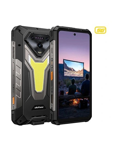 Ulefone Armor 34 Pro 17,6 cm (6.95") SIM doble Android 15 5G USB Tipo C 16 GB 512 GB 25500 mAh Negro