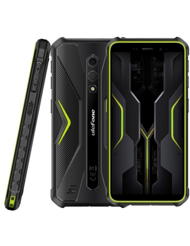Ulefone Armor X12 13,8 cm (5.45") Ranura híbrida Dual SIM Android 13 Go edition 4G USB Tipo C 3 GB 32 GB 4860 mAh Negro