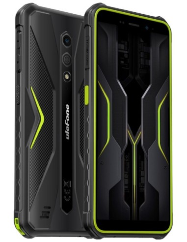 Ulefone Armor X12 13,8 cm (5.45") Ranura híbrida Dual SIM Android 13 Go edition 4G USB Tipo C 3 GB 32 GB 4860 mAh Negro