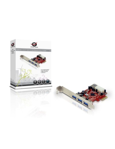 Conceptronic C4USB3EXI tarjeta y adaptador de interfaz Interno USB 3.2 Gen 1 (3.1 Gen 1)