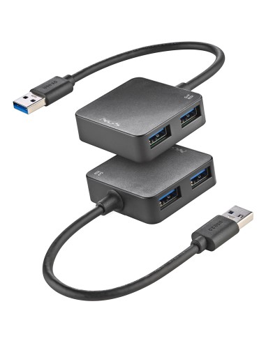 NGS IHUB 3.0 TINY USB 3.2 Gen 1 (3.1 Gen 1) Type-A 5000 Mbit s Negro