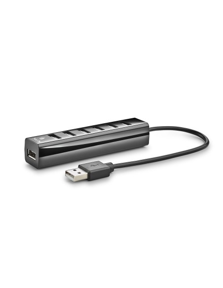 NGS IHUB7 TINY USB 2.0 480 Mbit s Negro