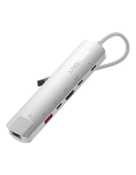 LINQ 6in1 Pro USB-C 10Gbps Multiport Hub with 4K HDMI and Ethernet