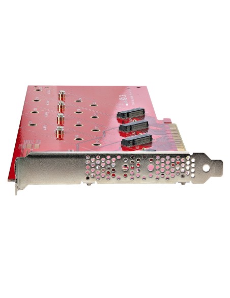 StarTech.com QUAD-M2-PCIE-CARD-B tarjeta y adaptador de interfaz Interno M.2