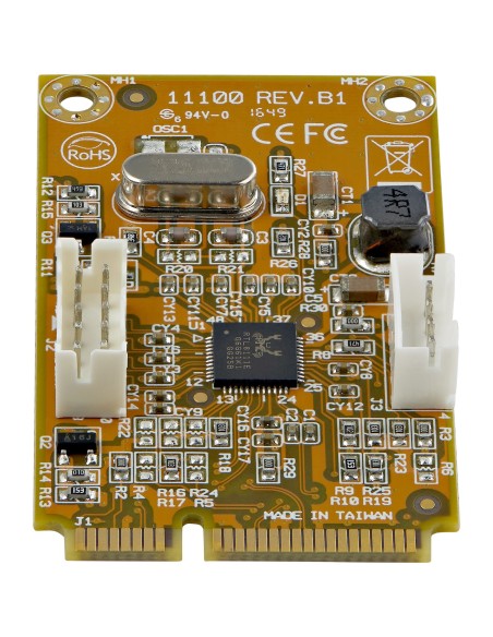 StarTech.com Adaptador Tarjeta de Red NIC Mini PCI Express PCI-e PCIe 1 Puerto Gigabit Ethernet RJ45