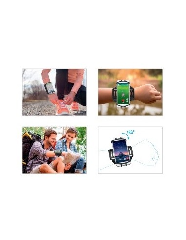 Mobilis ARM BAND 4-6IN . funda para teléfono móvil 15,2 cm (6") Brazalete caso Negro